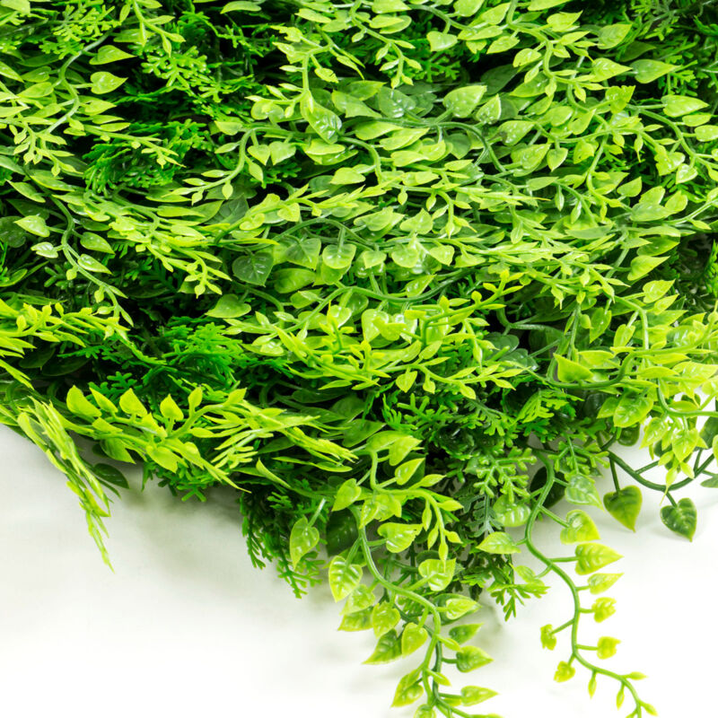 foto del prodotto sti siepe sintetica sempreverde ficus rampicante 50x100cm