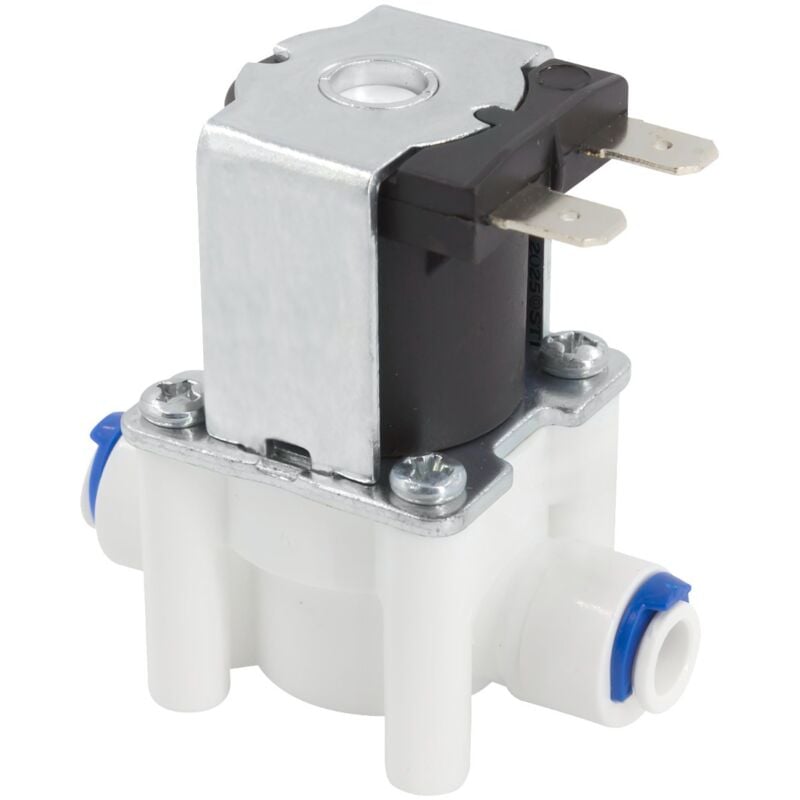 foto del prodotto sti valvola solenoide con attacchi fast da 1 4 senza limite di flusso acqua osmosi inversa