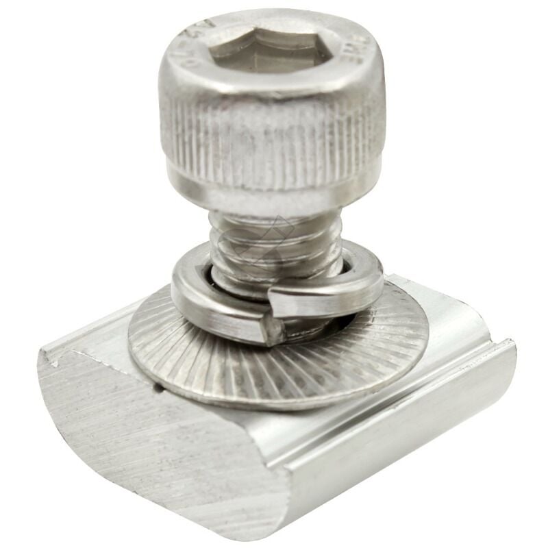 foto del prodotto sti vite testa a martello bullone m8x30 inox per fotovoltaico compatibile eolo 1