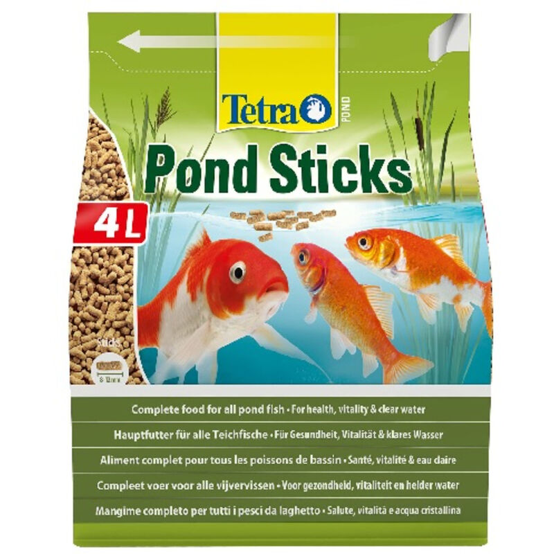 foto del prodotto sticchi di stagno tetra cibo per stagno, 4 l