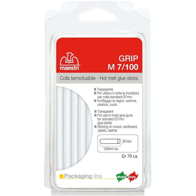 foto del prodotto stick colla diam.mm.7x100 (pz.18) cf 1,0 - maestri