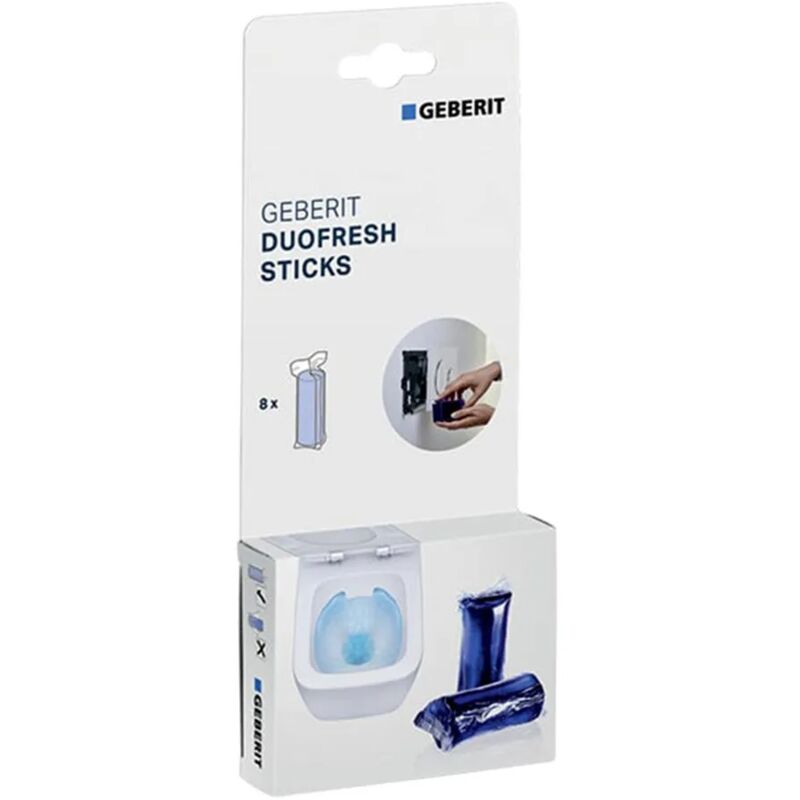 foto del prodotto stick geberit duofresh igienizzanti in confezione da 8 pezzi