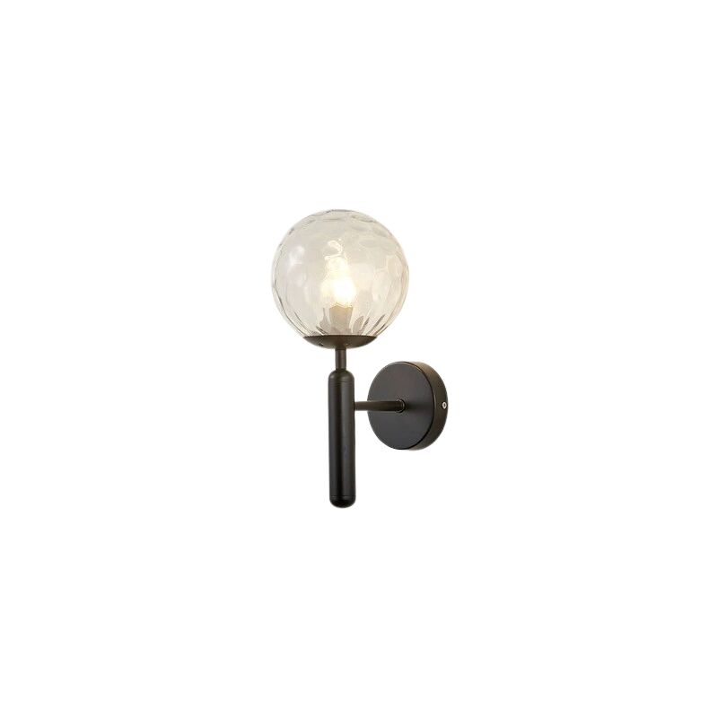 foto del prodotto stick lampada da parete moderna nera 32 cm