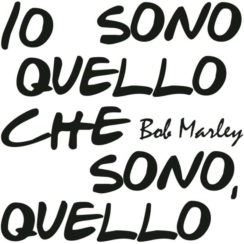 foto del prodotto stickers m words up io sono decoro crearreda.