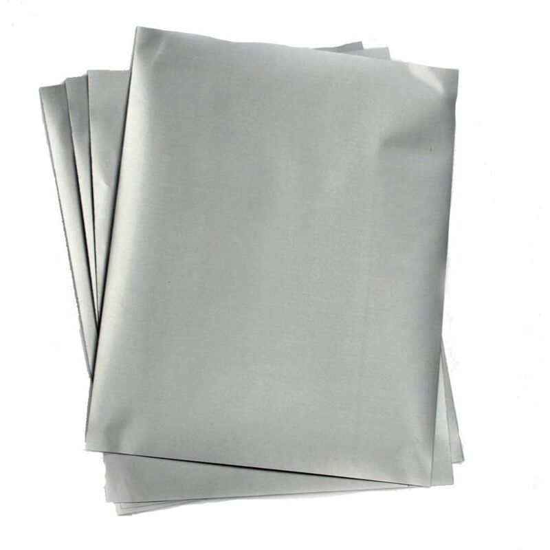 foto del prodotto stickerslab 5 fogli a4 scratch off modello gratta e vinci adesivi 200x235mm modello 5 fogli silver 200x235mm