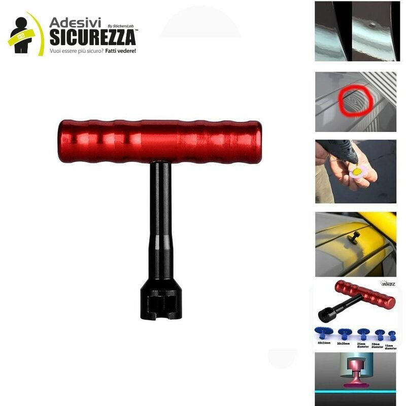 foto del prodotto stickerslab kit pdr 5 pezzi completo riparazione ammaccature carrozzeria auto professionale a t 