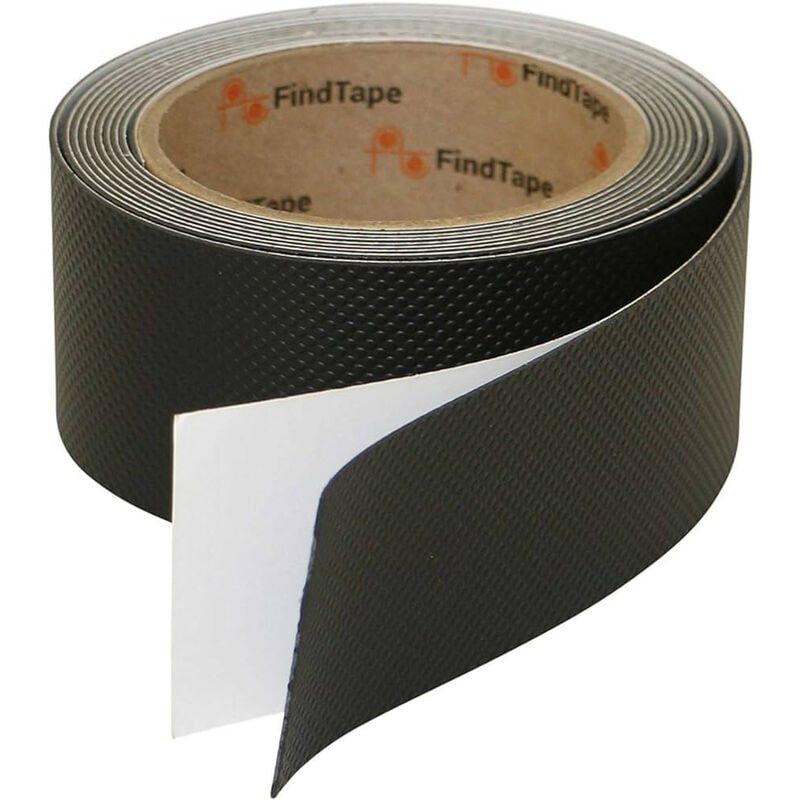 foto del prodotto stickerslab nastro adesivo per corrimano in gomma garantisce una presa sicura larghezza 50mm, lunghezza 1 metro