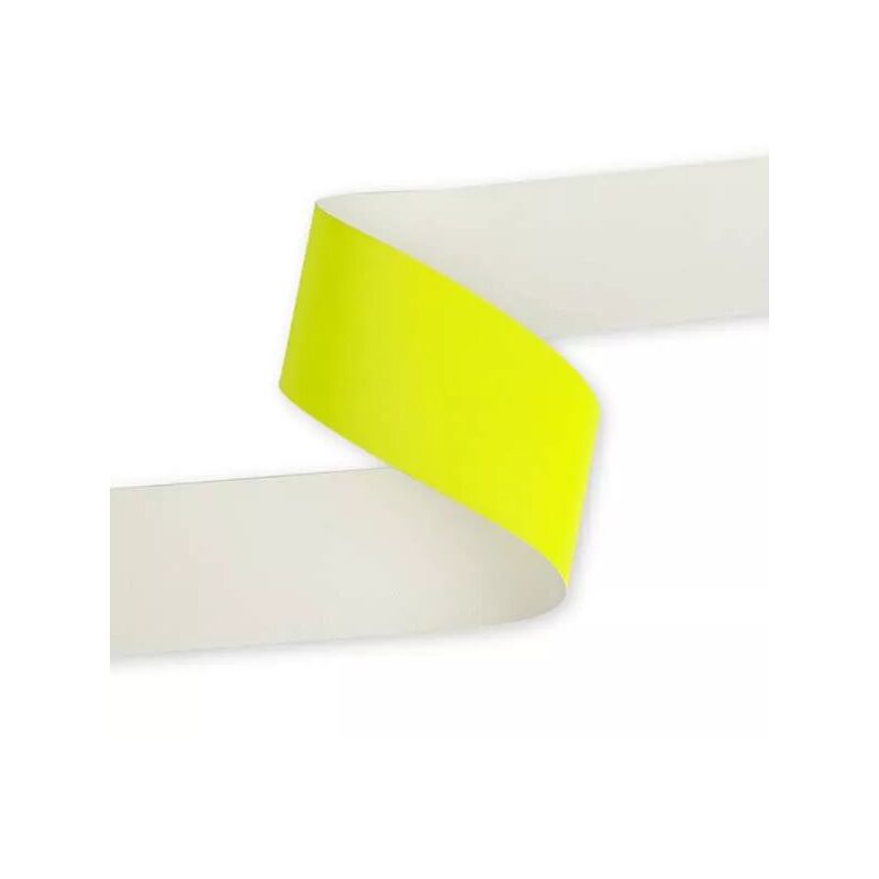 foto del prodotto stickerslab nastro termosaldabile con ferro da stiro giallo fluorescente 25mm x 2 mt larghezza 25mm x 2mt