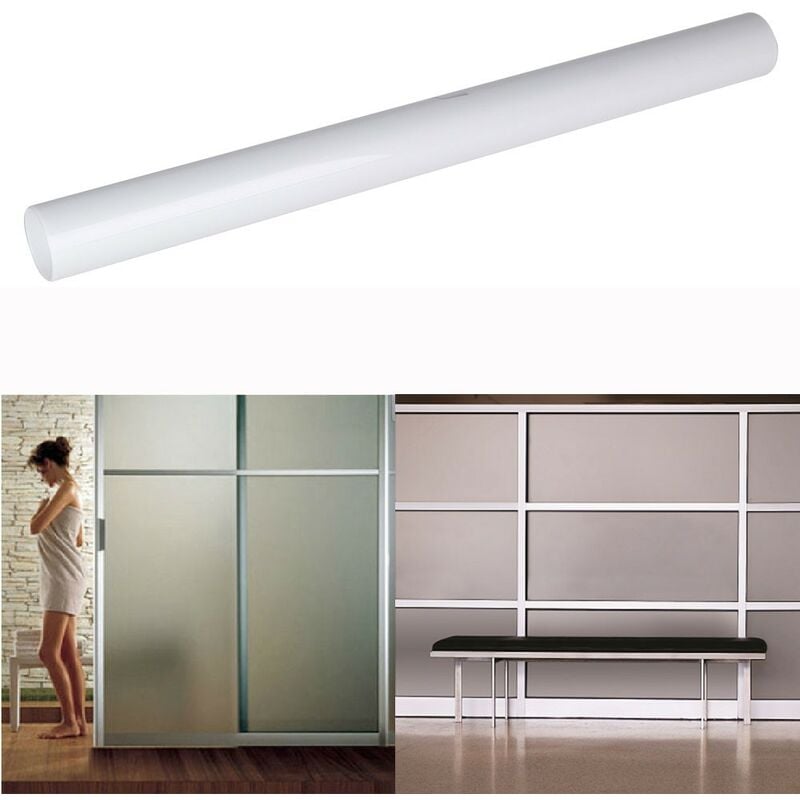 foto del prodotto stickerslab pellicola privacy smerigliata per finestre vetri autoadesive anti uv controllo calore misura 90cm x 200cm