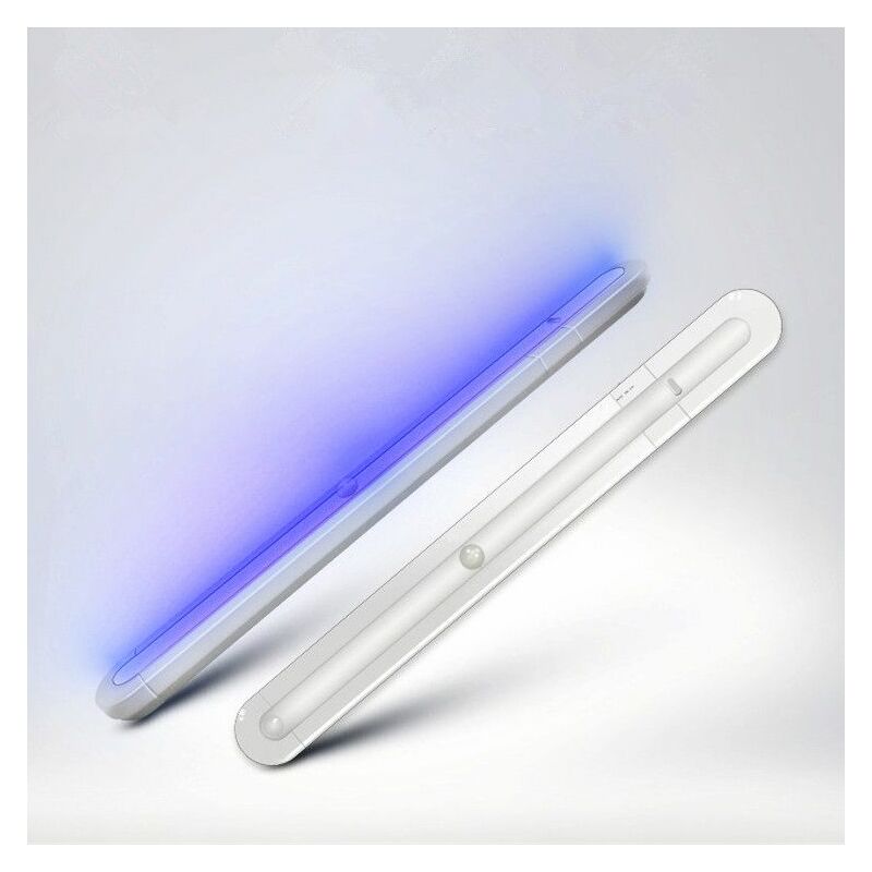 foto del prodotto stickerslab sterilizzatore luce usb ricaricabile lampada di disinfezione antibatterico 99.9 uv c per guardaroba