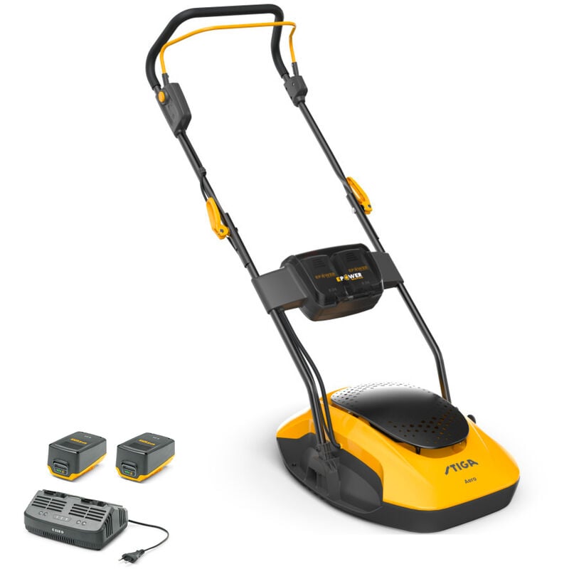 foto del prodotto stiga aero 132e kit - tagliaerba a batteria incl. batteria e caricatore