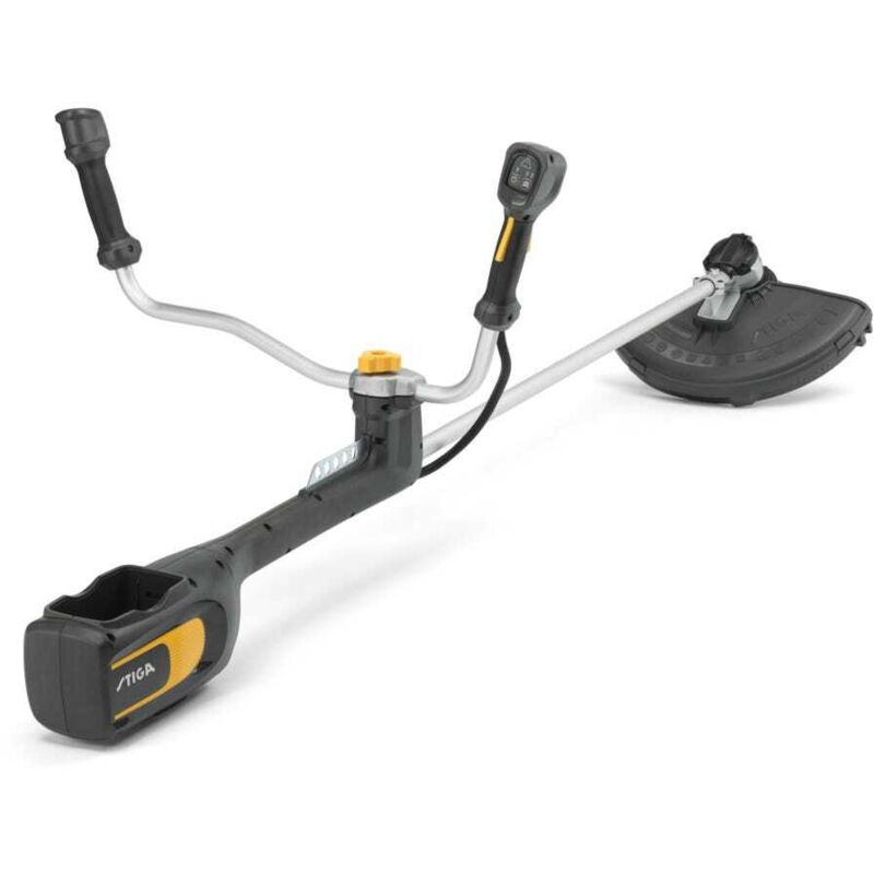 foto del prodotto stiga bc 700e b decespugliatore a batteria con manico da bicicletta batteria 48v 4ah, motore brushless da 500w, larghezza di taglio 38 cm, doppia