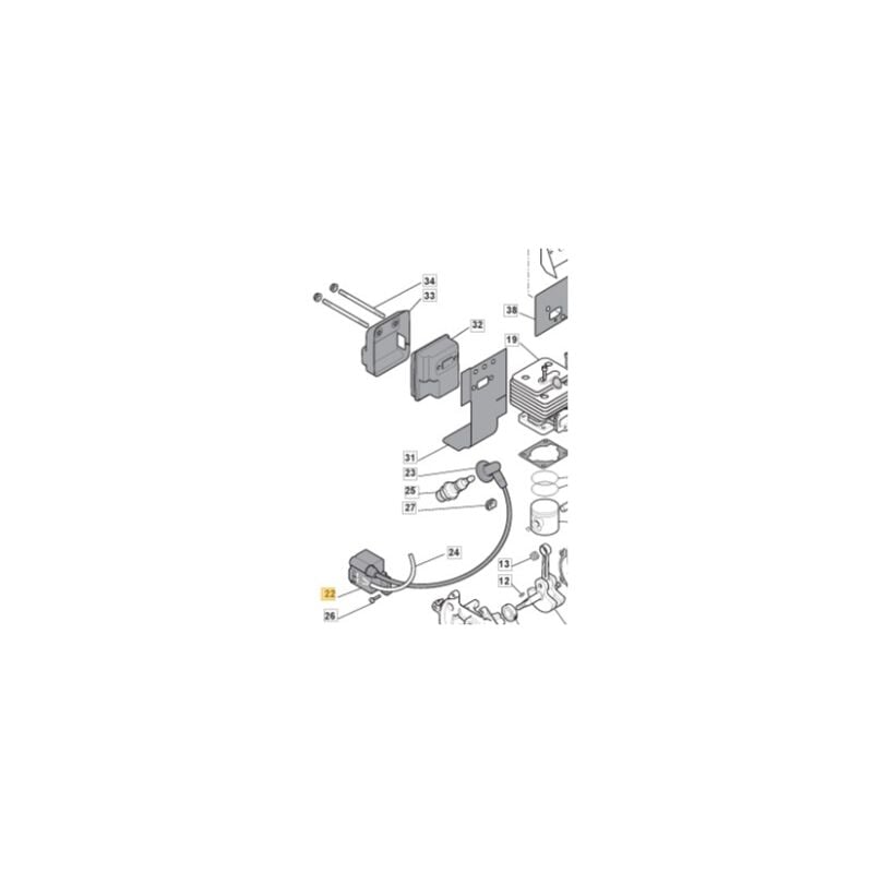 foto del prodotto stiga bobina elettronica decespugliatore modelli bl260h sbl260h 118801574 0