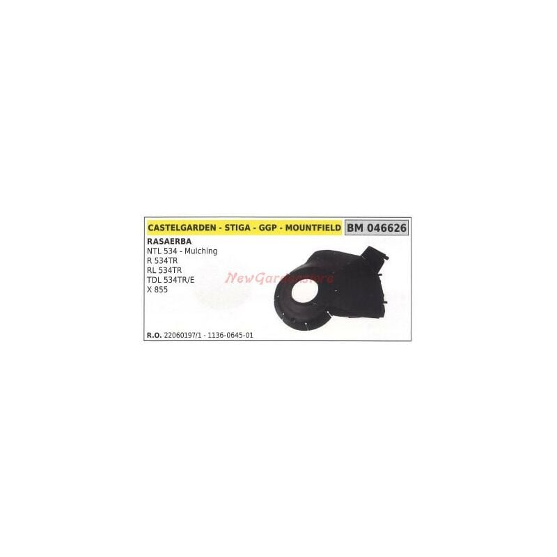 foto del prodotto stiga carter copricinghia per rasaerba tagliaerba ntl 534 mulching 046626