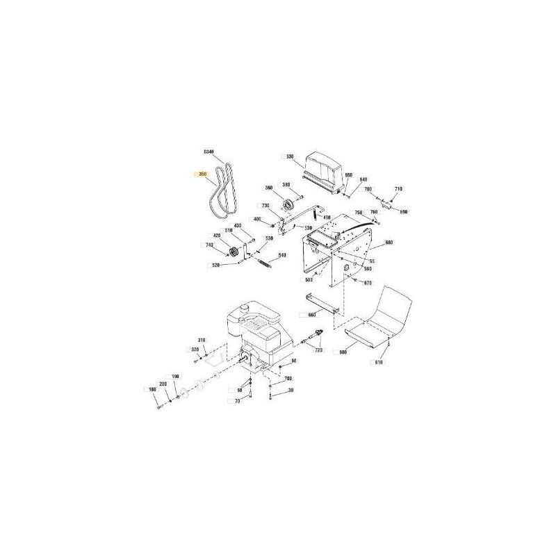 foto del prodotto stiga cinghia trapezoidale 3l originale 1812 2849 01