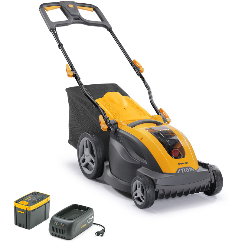 foto del prodotto stiga combi 340e kit tagliaerba a batteria incl. batteria e caricatore