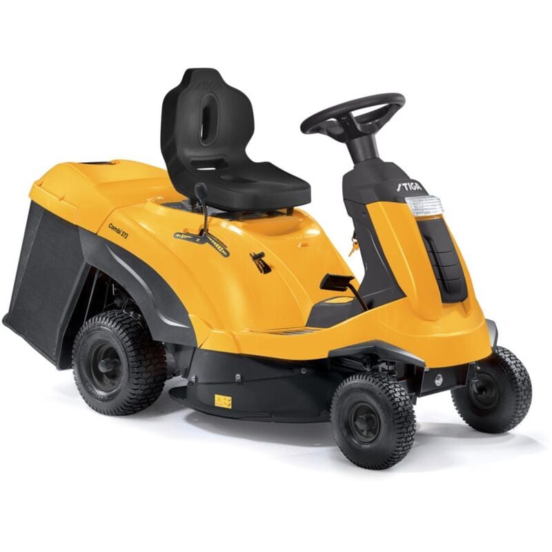 foto del prodotto stiga combi 372 trattorino tagliaerba - motore st 400 da 414 cc, piatto di taglio da 72 cm, trasmissione idrostatica, raccoglitore d'erba da 170 l,