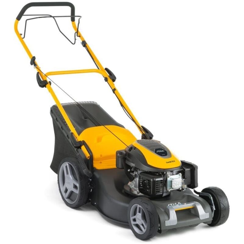 foto del prodotto stiga combi 53 s - rasaerba semovente, motore combi, 166 cm , larghezza di taglio de 51 cm, 3 in 1, contenitore de raccolta de 60 l