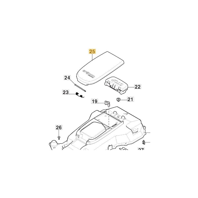 foto del prodotto stiga copertura display a1500 originale robot tagliaerba rasaerba 381119741 0