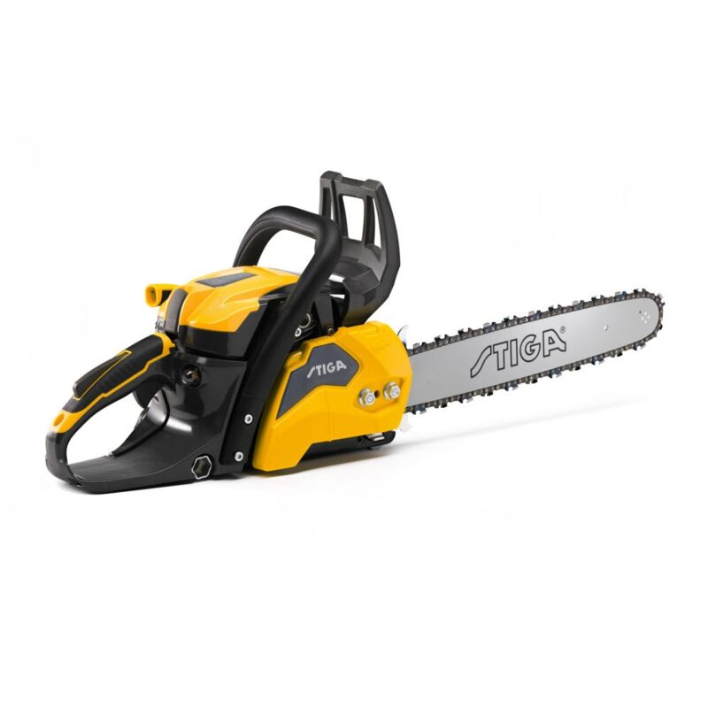 foto del prodotto stiga cs 545 16 motosega a scoppio motore da 42,4cc 1,9 kw, barra da 40 cm, velocit della catena 23,1 m s, sistema antivibrazioni, facile