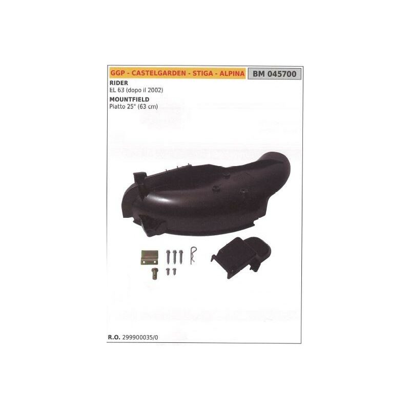 foto del prodotto stiga kit mulching ggp trattorino rasaerba tosaerba tagliaerba el 63 045700 299900035 0