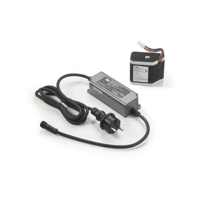foto del prodotto stiga power kit e600 per robot stig compreso di batteria 2.5ah e caricabatteria
