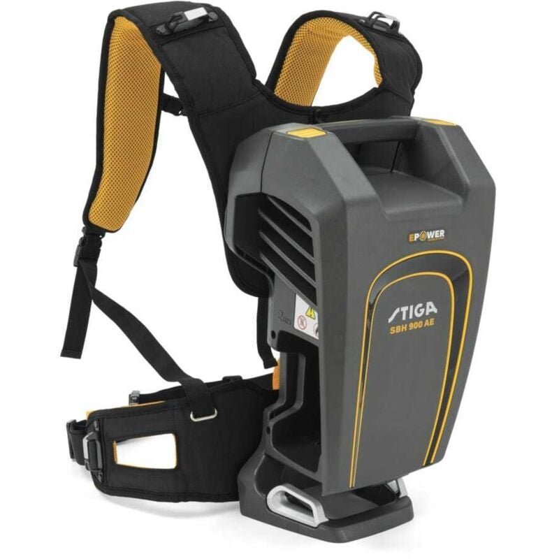 foto del prodotto stiga sbh 900 ae zaino a bretella - supporto ergonomico per batterie e-power da 48v, compatibile con le batterie delle serie 900, 700 e 500.