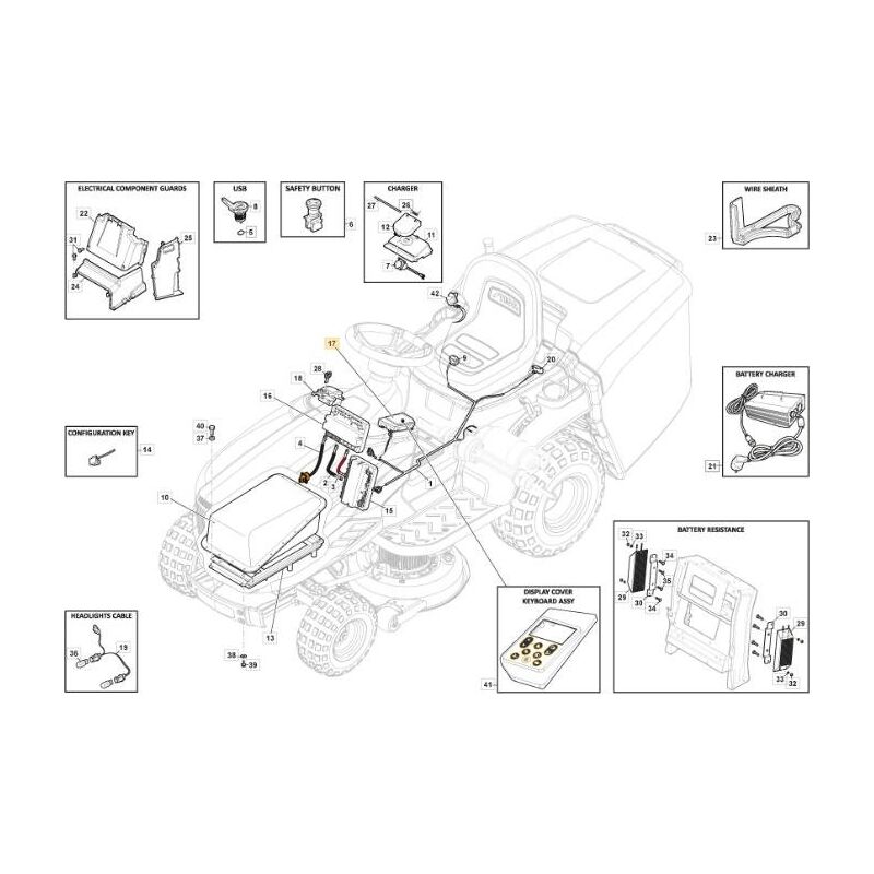 foto del prodotto stiga scheda elettronica v1 mp sd bat. 22 originale 382722469 0