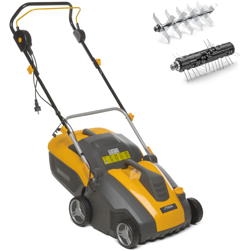 foto del prodotto stiga sv 415 e scarificatore elettrico