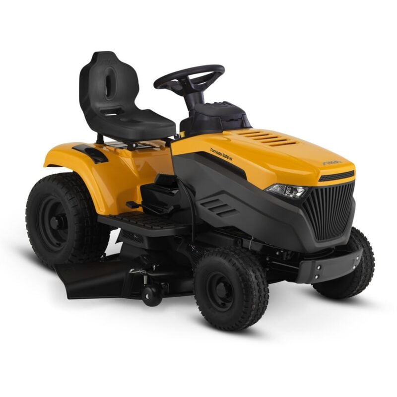 foto del prodotto stiga tornado 5108 w trattorino da giardino 108 cm motore bicilindrico st550 da 586 cc scarico laterale e mulching asse anteriore in acciaio
