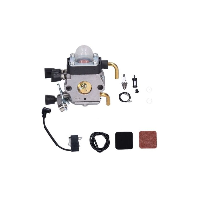 foto del prodotto stihl fs80r fs85 fs80 hs80 ht75 hs75 hs85 km85 carburatore sacchetto ad alta pressione filtro aria carburatore fs85 sacchetto ad alta pressione 
