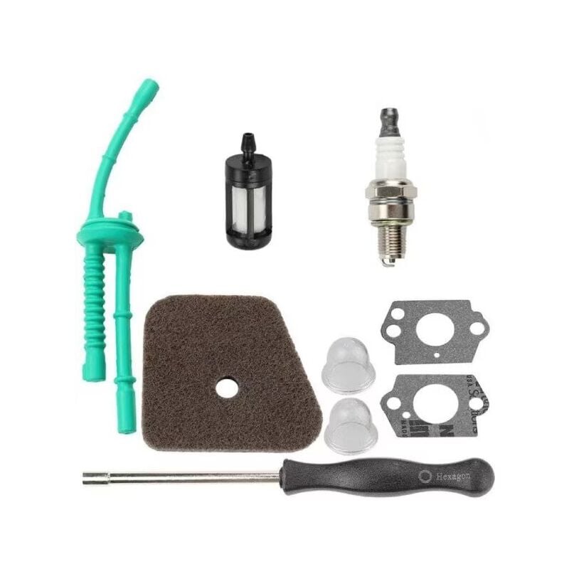 foto del prodotto stihl fs87 fs87r fs90 fs90k r fs100 fs110 kit carburatore accessori per carburatore c1q s174 sostituire 4180 120 0604 4180 120 0611