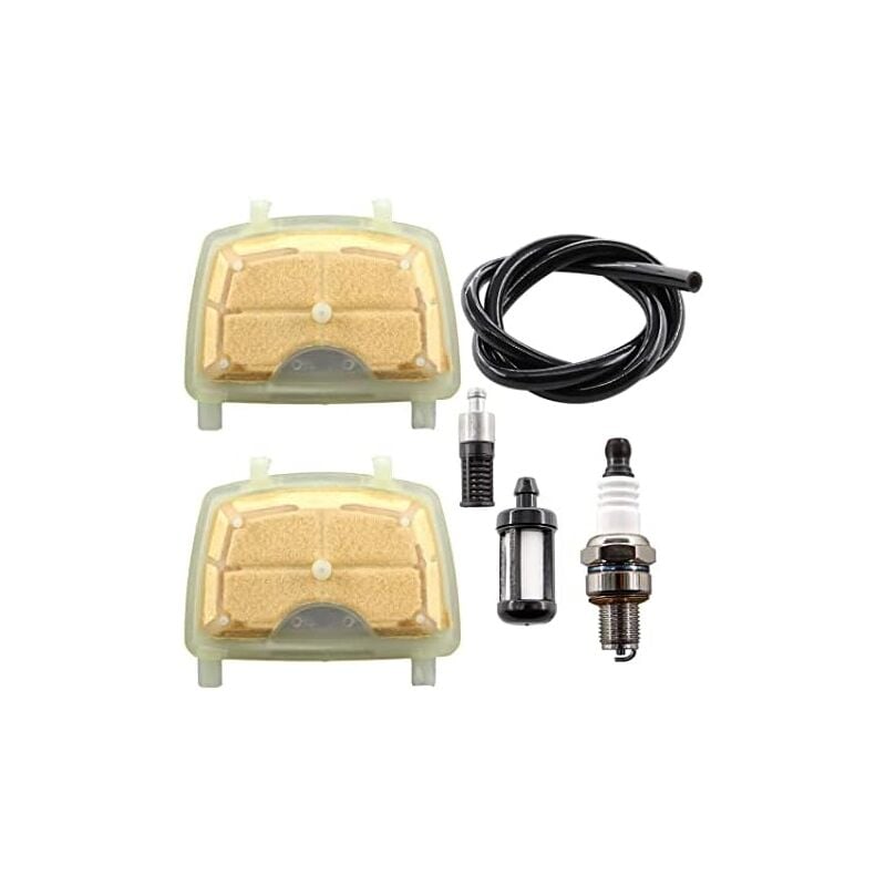 foto del prodotto stihl kit filtro aria per motosega ms171 ms181 ms211 ms 171c ms181c ms211c sostituisce 1139 007 1800 1139 120 1602, con candela filtro carburante