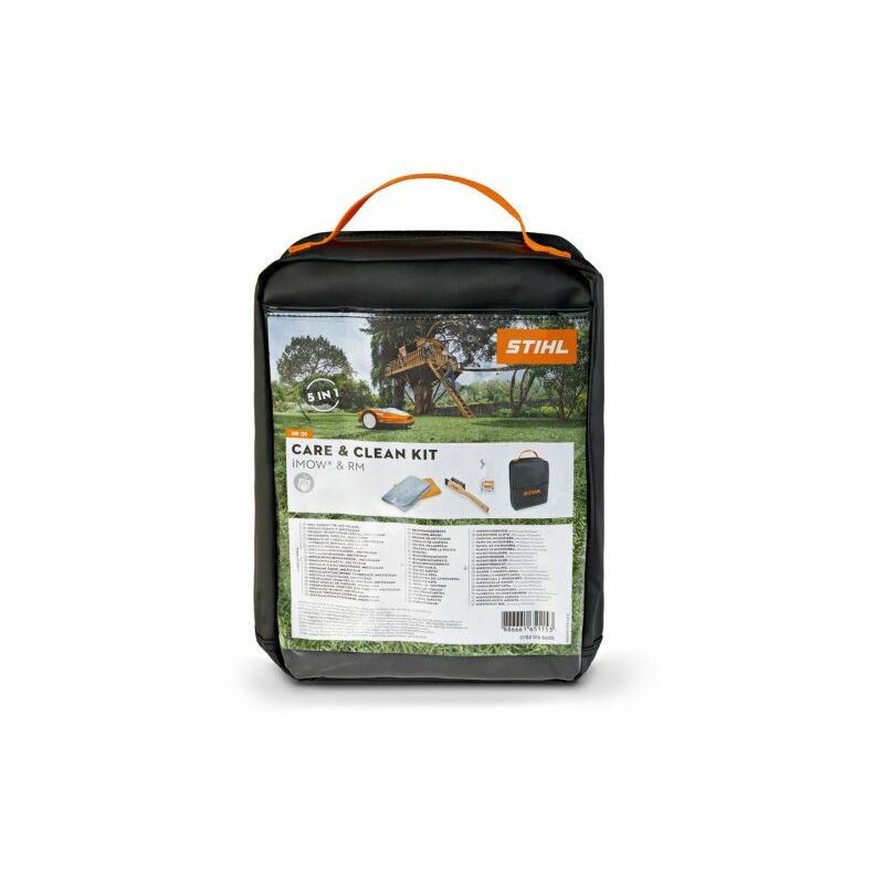 foto del prodotto stihl kit pulizia e manutenzione robot rasaerba care clean imow