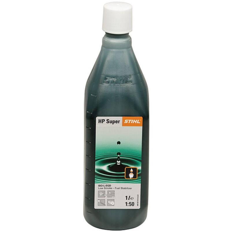 foto del prodotto stihl olio miscela hp super 1 litro motori 2 tempi motosega decespugliatore