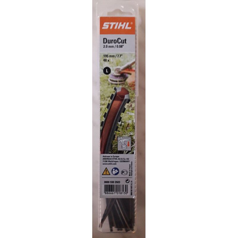 foto del prodotto stihl pezzi di filo durocut 5 2 20 2 l 2 mm originale 0000 930 3503
