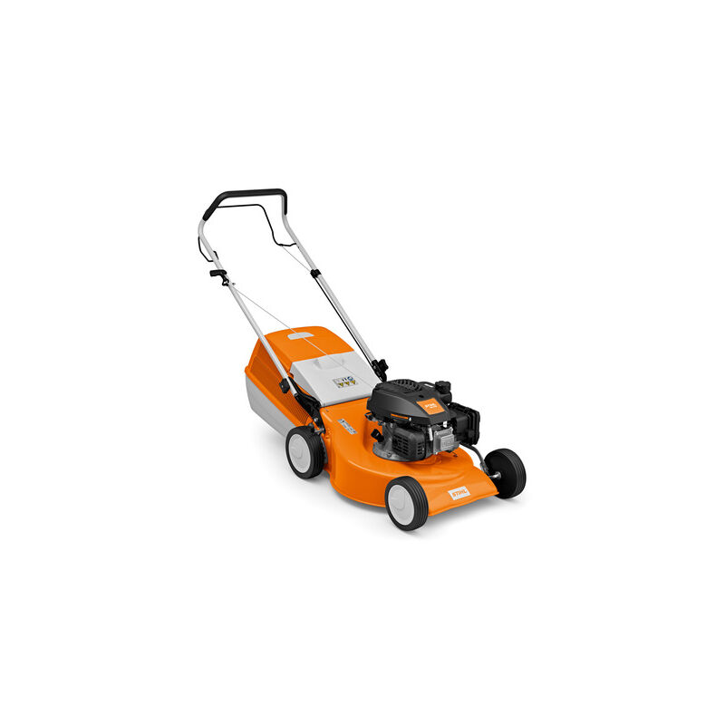 foto del prodotto stihl rasaerba a scoppio rm 248 127cc larghezza taglio 46cm sacco 55 lt a spinta