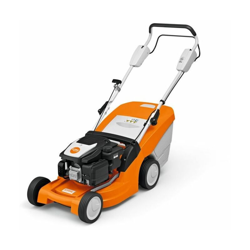 foto del prodotto stihl rasaerba a scoppio rm 443 139 cc taglio 41 cm raccolta 55 lt a spinta