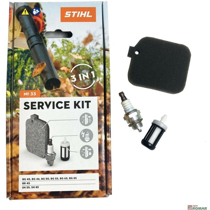 foto del prodotto stihl service kit numero 33 per soffiatore bg 45 bg 46 bg 50