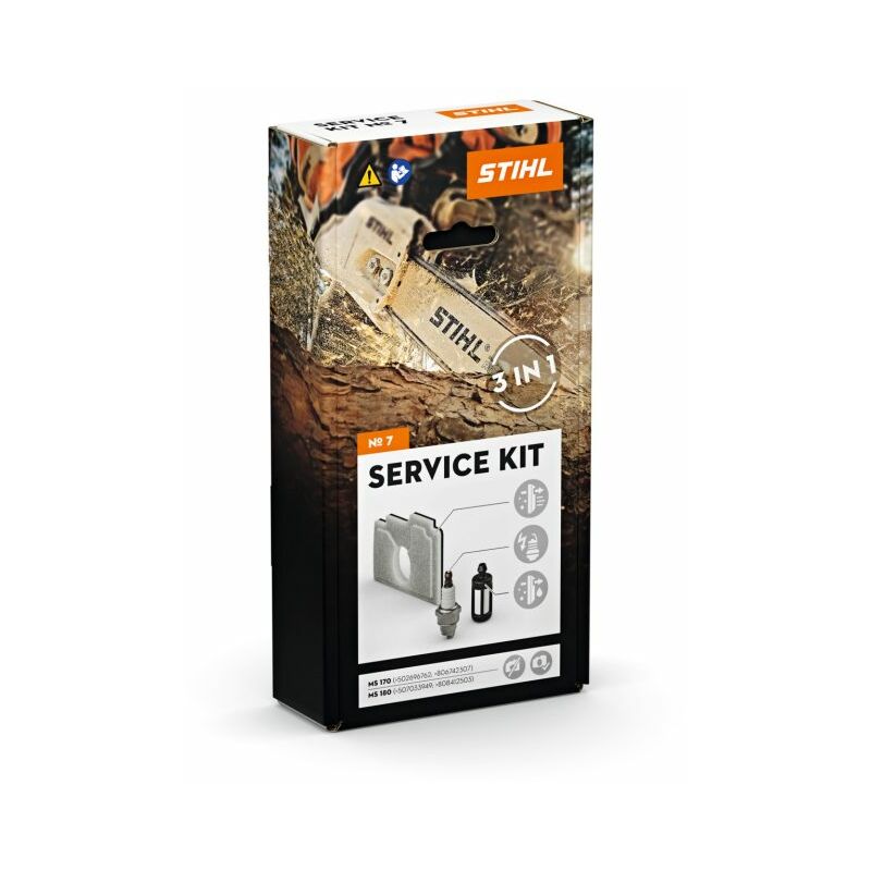 immagine 0 del prodotto stihl service kit numero 7 per motosega ms170 ms180 manutenzione riparazione