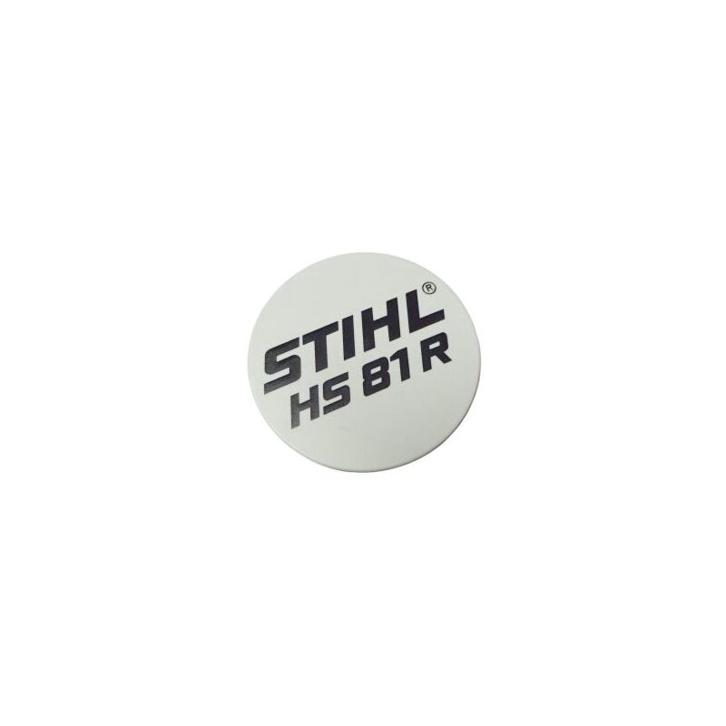 foto del prodotto stihl targhetta tagliasiepi modelli hs81r originale 42379671500