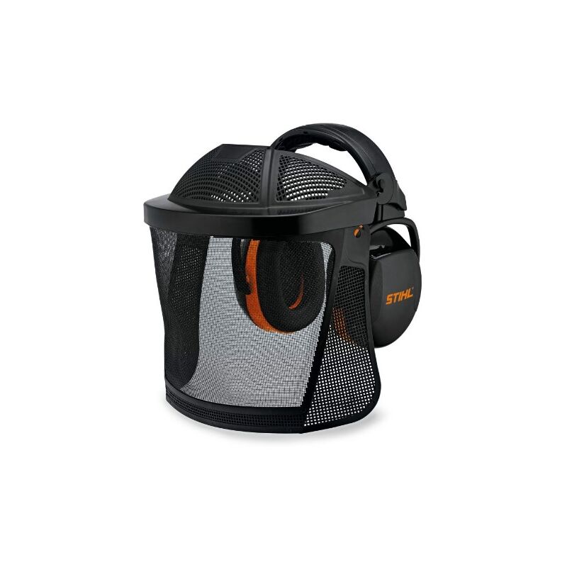 foto del prodotto stihl visiera in rete di nylon con cuffie imbottite dynamic gpa 30 originale