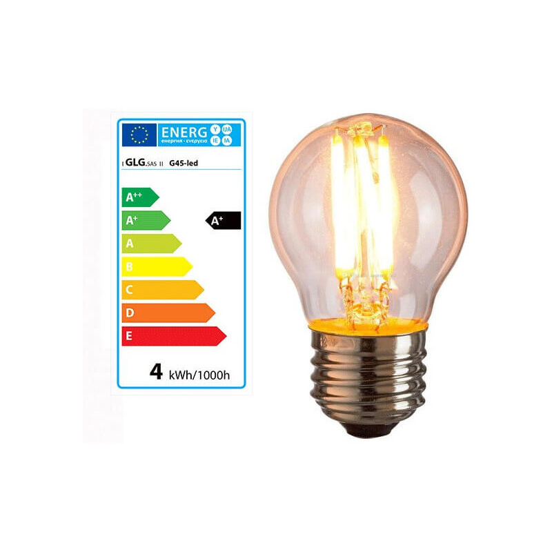 foto del prodotto stile vintage a lampadina g45 e27 4w led lampadina di edison