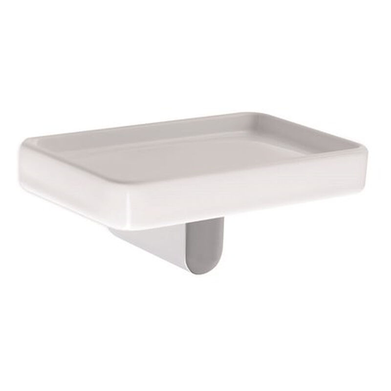 foto del prodotto stilhaus - living porta sapone bacinella ceramica cromato codice prod: 000lv0908