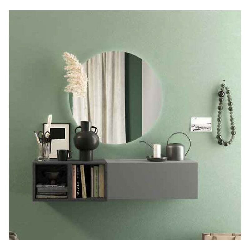 foto del prodotto stilprojectstore mobile ingresso sospeso l. 125x30 infinity ardesia