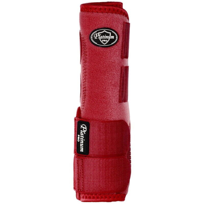 foto del prodotto stinchiere western per cavalli anteriori in neoprene con chiusure a strappo pony, turchese