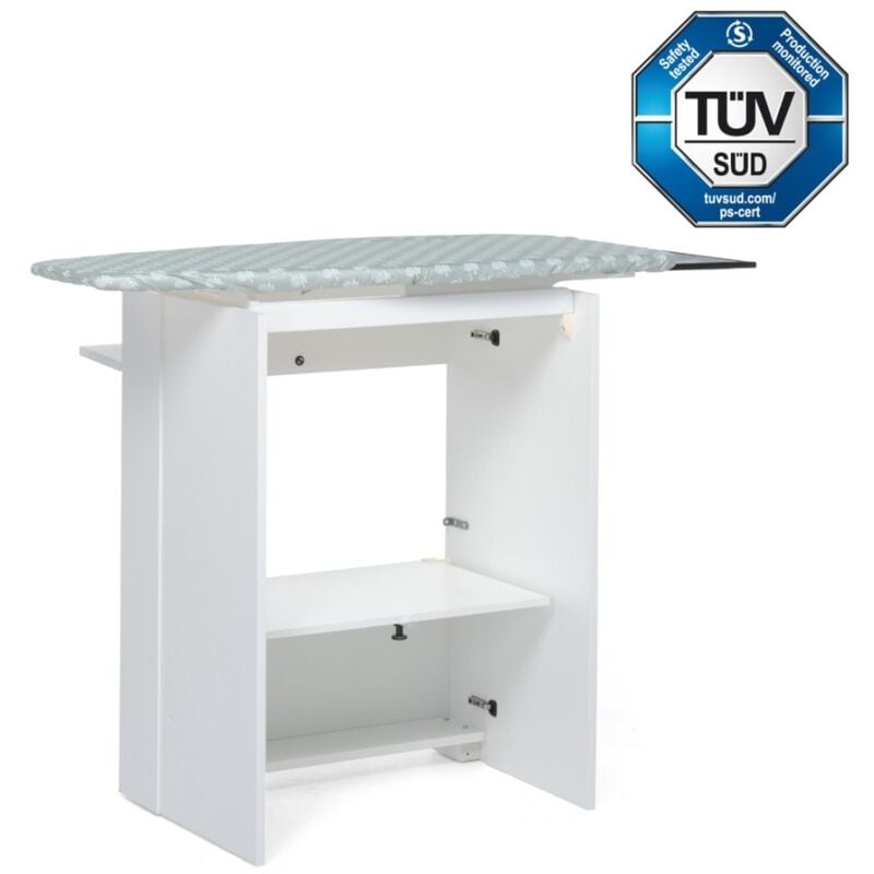 foto del prodotto stiraemolla asse da stiro completo 1010 x 490 mm bianco - foppapedretti