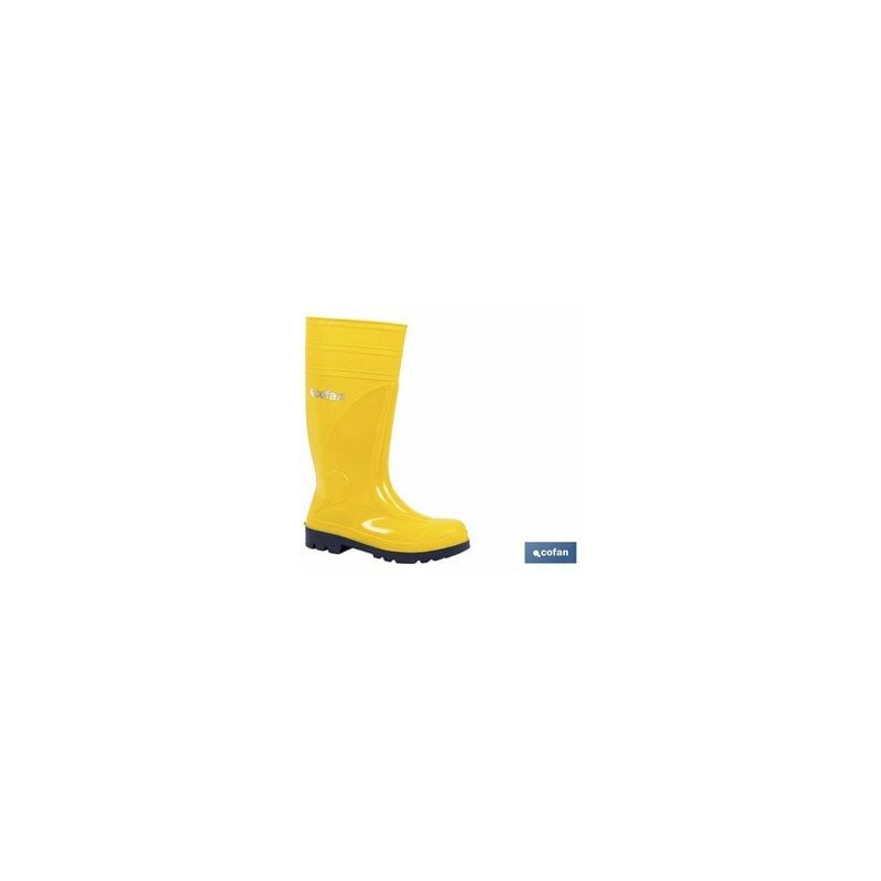 foto del prodotto stivale acquatico giallo s5 t 46