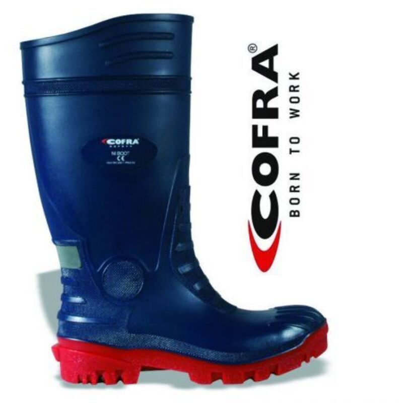 foto del prodotto stivale antinfortunistico da lavoro cofra typhoon s5 antiscivolo 25089v nr 45 25088 
