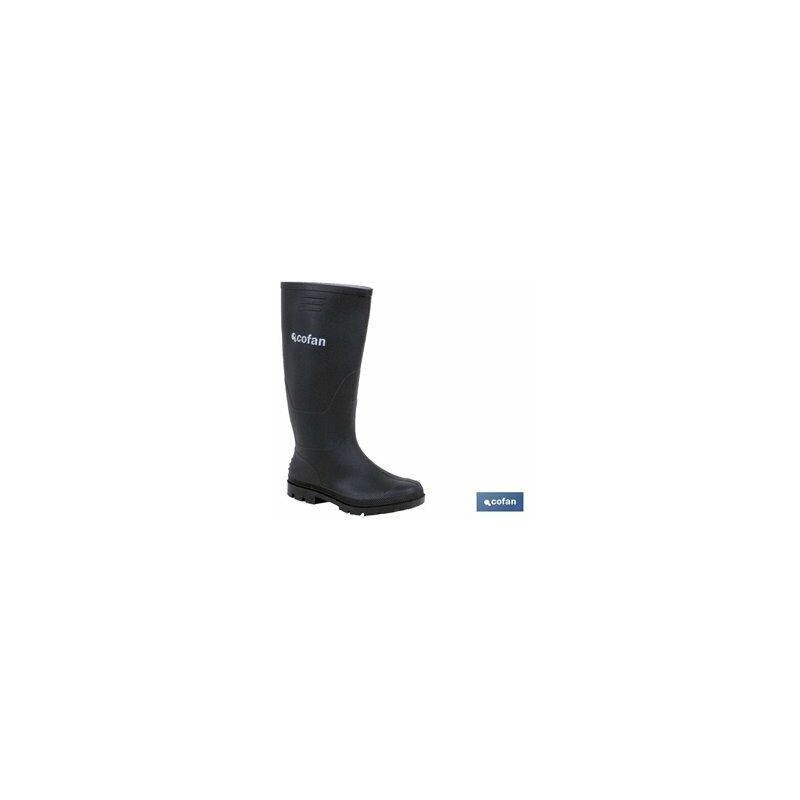 foto del prodotto stivale da acqua alta in pvc nero taglia 44
